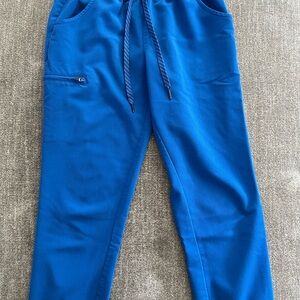 Women’s Jaanuu Royal Blue scrub Set